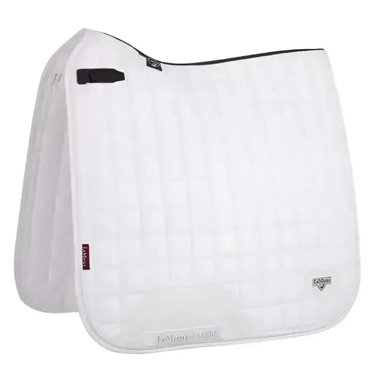 Lemieux Loire Classic Dressage Square White-Dressage Saddle Pads-Lemieux-Large-Horsey Shopping
