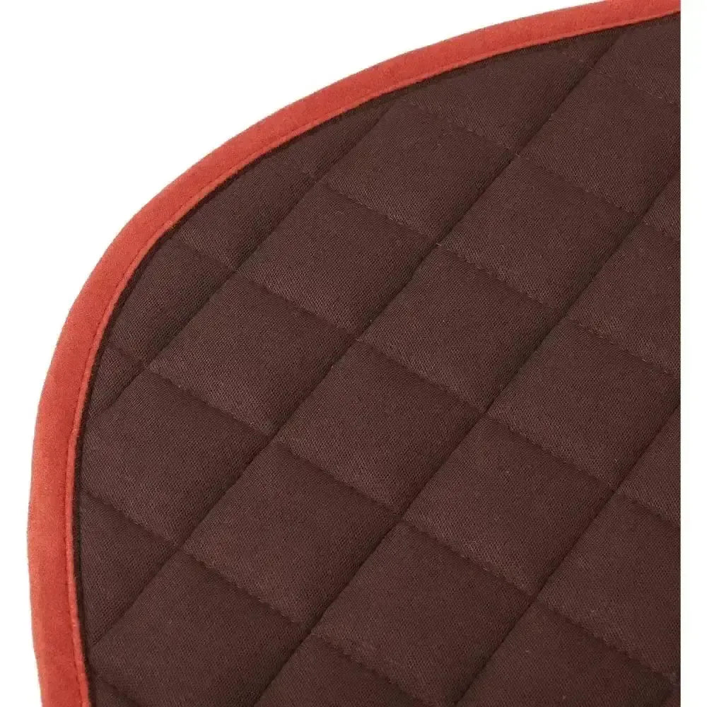 Lemieux Loire Classic Satin Dressage Square Sienna-Dressage Saddle Pads-Lemieux-S/M-Horsey Shopping