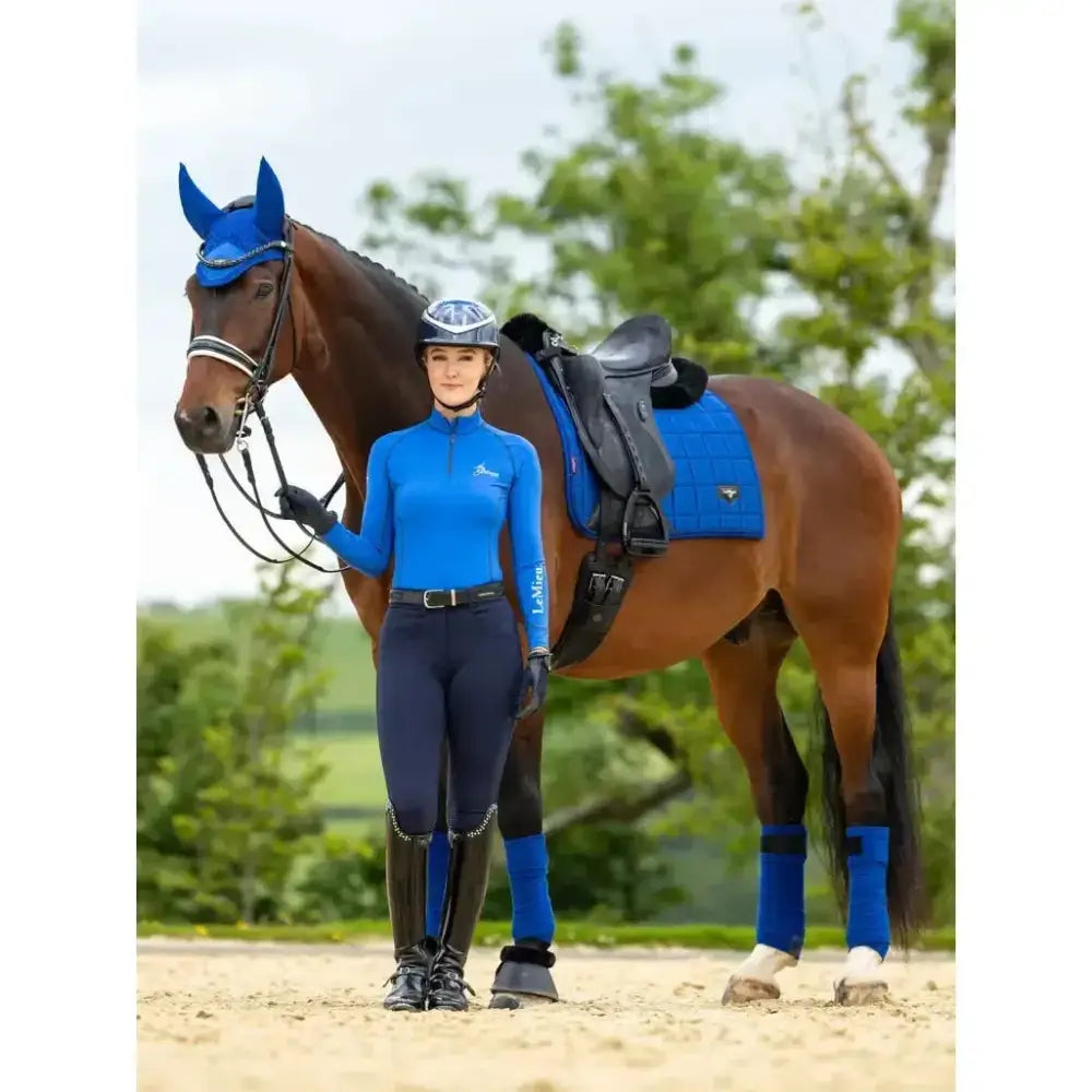 Lemieux Loire Dressage Square Benetton-Dressage Saddle Pads-Lemieux-Small/Medium-Benetton-Horsey Shopping
