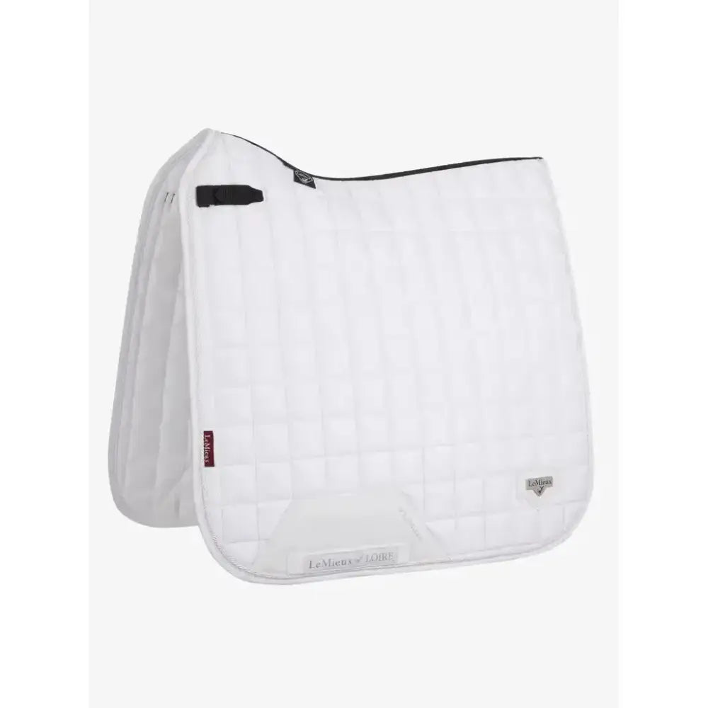 Lemieux Loire Dressage Square White-Dressage Saddle Pads-Lemieux-Small/Medium-White-Horsey Shopping