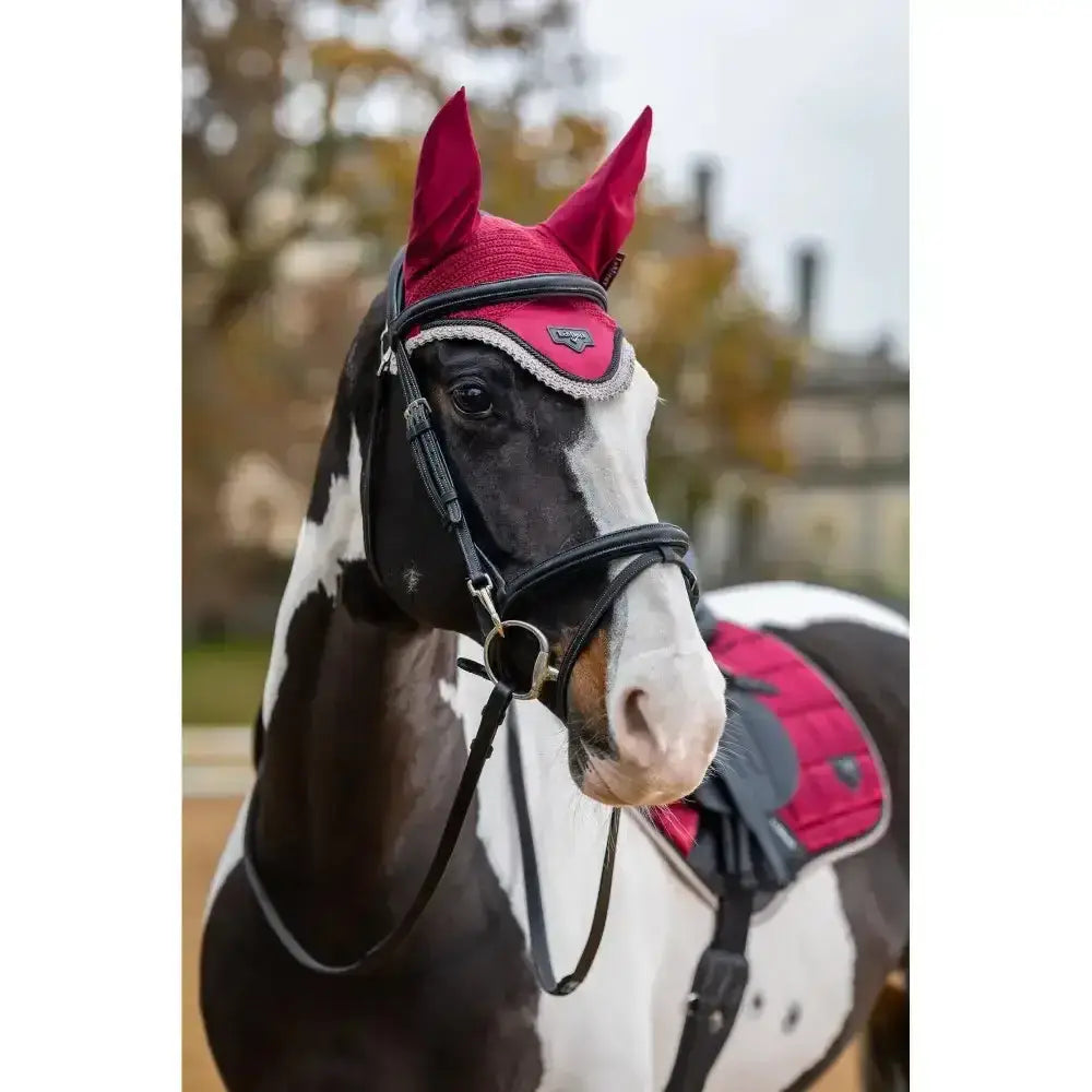 Lemieux Loire Fly Hood Ember-Horse Ear Bonnets-Lemieux-Medium-Ember-Horsey Shopping