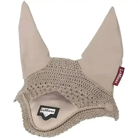 Lemieux Loire Fly Hood Mink-Horse Ear Bonnets-Lemieux-Mink-X Large-Horsey Shopping