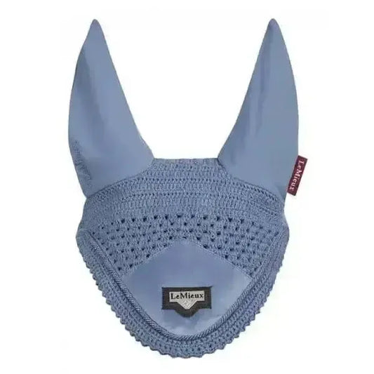 Lemieux Loire Fly Hoods Ice Blue-Horse Ear Bonnets-Lemieux-X Large-Horsey Shopping