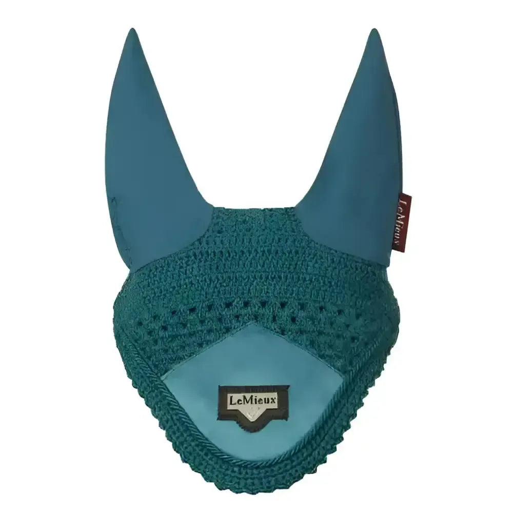 Lemieux Loire Fly Hoods Peacock-Horse Ear Bonnets-Lemieux-X Large-Horsey Shopping
