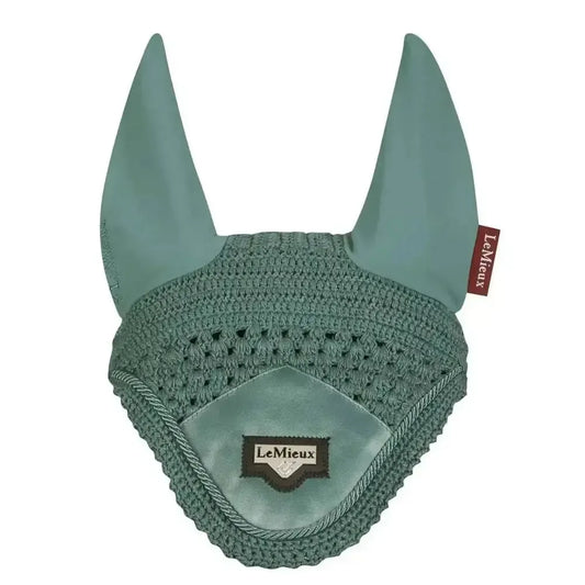 Lemieux Loire Fly Hoods Sage-Horse Ear Bonnets-Lemieux-Medium-Horsey Shopping