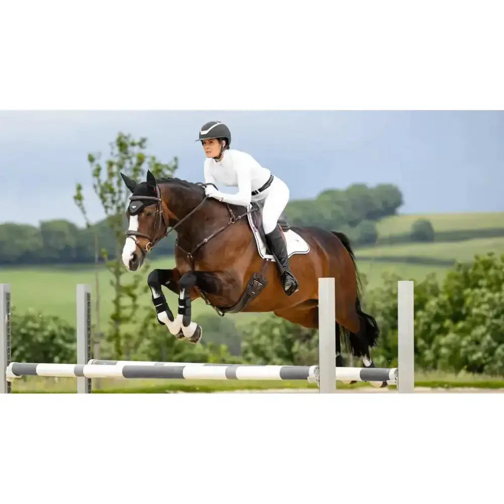 Lemieux Loire GP Square White-Saddle Pads-Lemieux-Small/Medium-White-Horsey Shopping