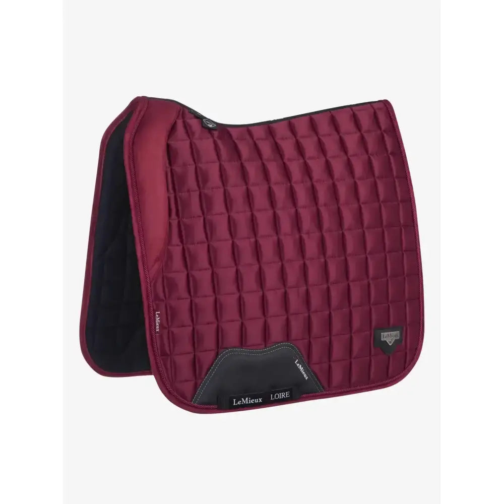 Lemieux Loire Memory Dressage Square Mulberry-Dressage Saddle Pads-Lemieux-Large-Mulberry-Horsey Shopping