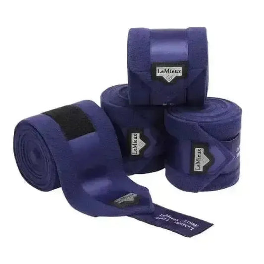 Lemieux Loire Polo Bandages Ink Blue-Leg Bandages-Lemieux-Ink-Full (Set Of 4)-Horsey Shopping