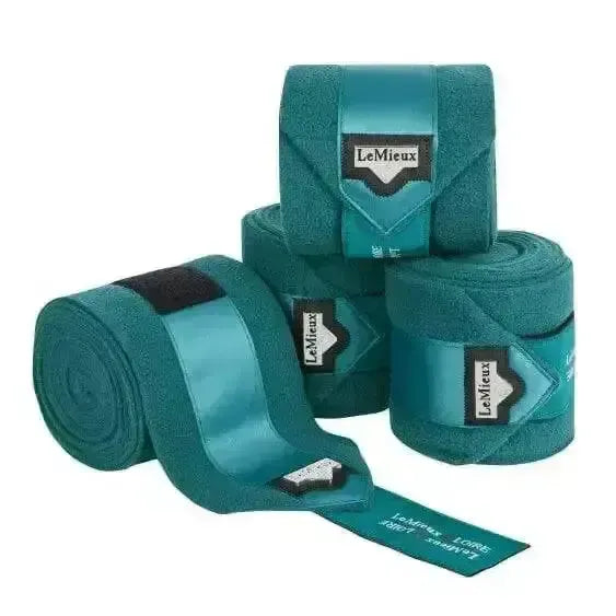 Lemieux Loire Polo Bandages Peacock-Leg Bandages-Lemieux-Peacock-Full (Set Of 4)-Horsey Shopping