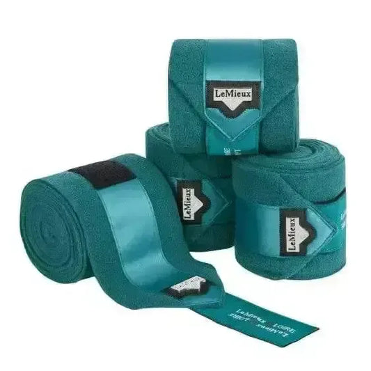 Lemieux Loire Polo Bandages Peacock-Leg Bandages-Lemieux-Peacock-Full (Set Of 4)-Horsey Shopping
