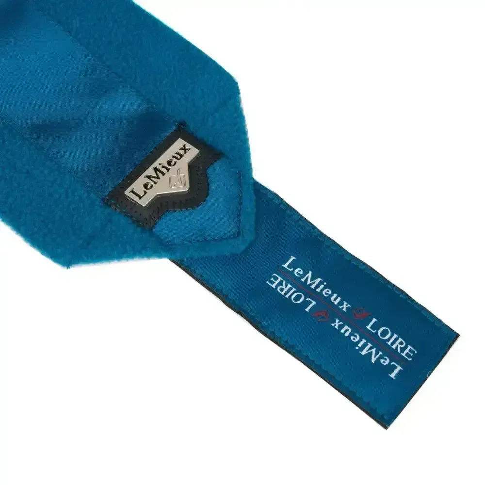 Lemieux Loire Satin Polo Bandages Set of 4 Marine-Leg Bandages-Lemieux-Full-Horsey Shopping
