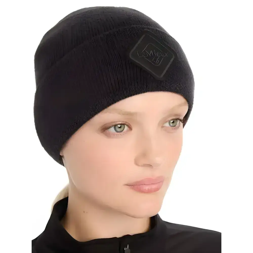 Lemieux Lumen Beanie Black-Headwear-Lemieux-Black-Horsey Shopping