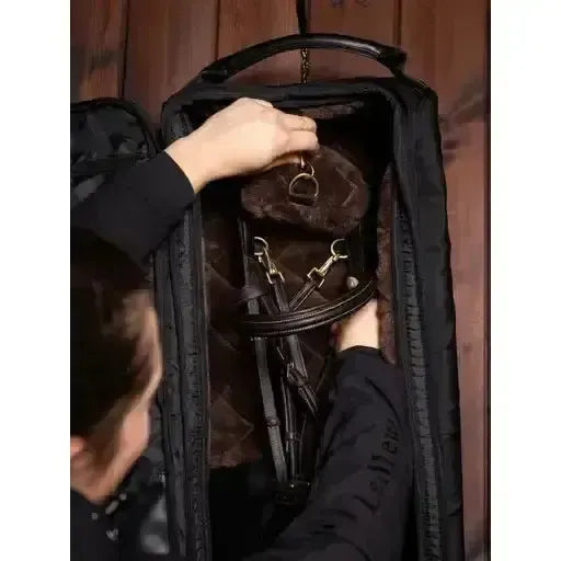 Lemieux Luxe Bridle Bag Black-Bridle Bags-Lemieux-Black-One Size-Horsey Shopping