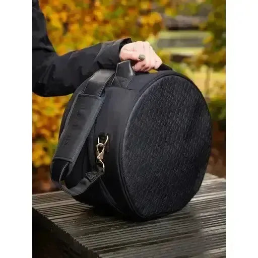 Lemieux Luxe Hat Box Black-Riding Hat Bags-Lemieux-Black-One Size-Horsey Shopping