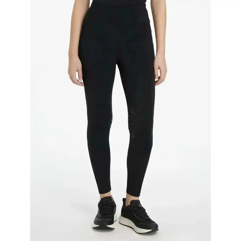 Lemieux Lydia Mesh Leggings Black Riding Tights-Riding Tights-Lemieux-Black-UK 6-Horsey Shopping