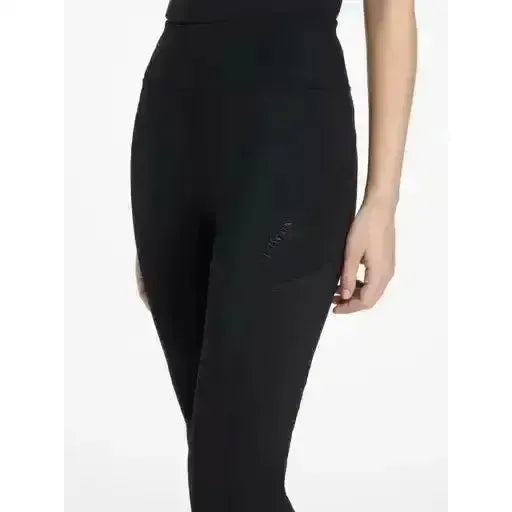 Lemieux Lydia Mesh Leggings Black Riding Tights-Riding Tights-Lemieux-Black-UK 6-Horsey Shopping