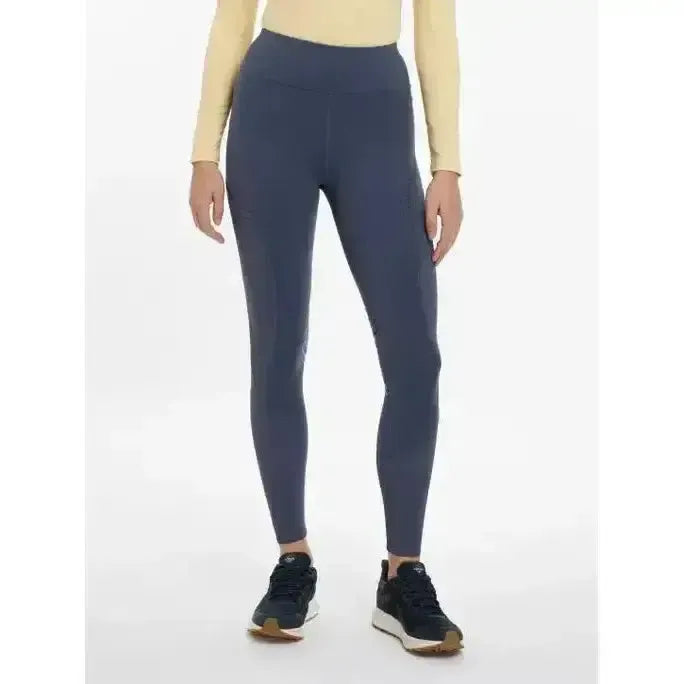 Lemieux Lydia Mesh Leggings Dusk Blue-Riding Tights-Lemieux-Dusk Blue-UK 6-Horsey Shopping