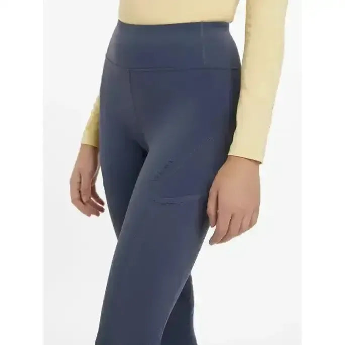 Lemieux Lydia Mesh Leggings Dusk Blue-Riding Tights-Lemieux-Dusk Blue-UK 6-Horsey Shopping
