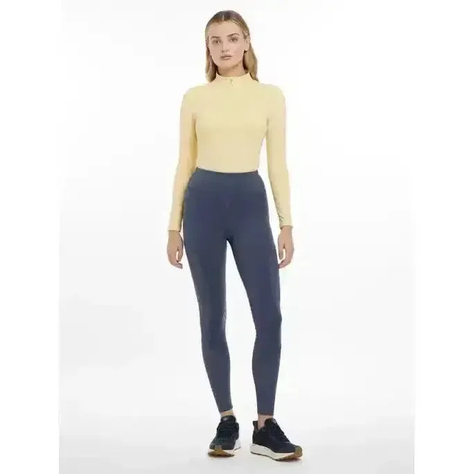 Lemieux Lydia Mesh Leggings Dusk Blue-Riding Tights-Lemieux-Dusk Blue-UK 6-Horsey Shopping