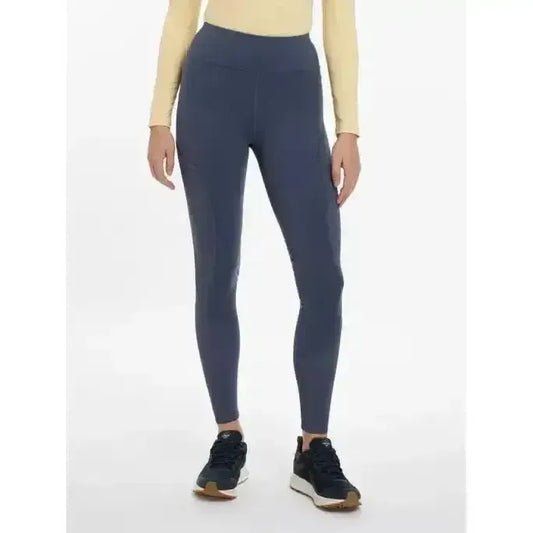 Lemieux Lydia Mesh Leggings Dusk Blue Dusk Blue UK 6 Legwear