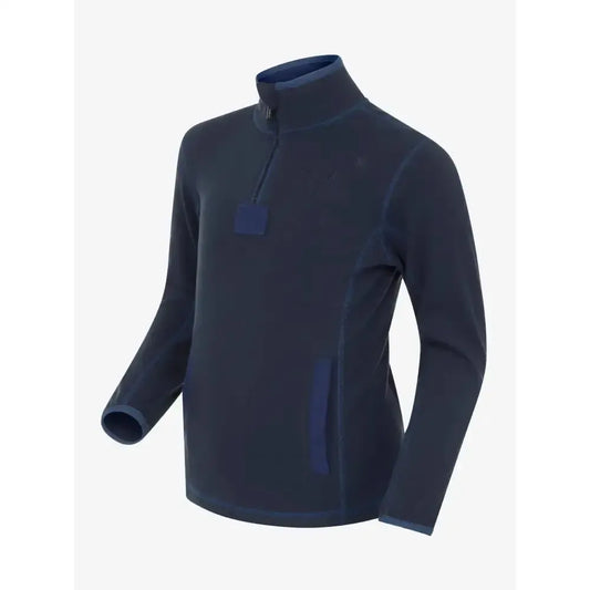 Lemieux Mari Mini Micro Fleece Navy-Fleece Tops-Lemieux-3-4 Years-Horsey Shopping