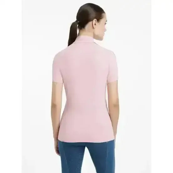 Lemieux Maria Mesh Short Sleeve Baselayer Blossom-Base Layers-Lemieux-Blossom-UK 6-Horsey Shopping
