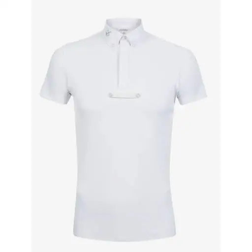 Lemieux Mens Competition Shirt White-Show Shirts-Lemieux-X-Small-White-Horsey Shopping