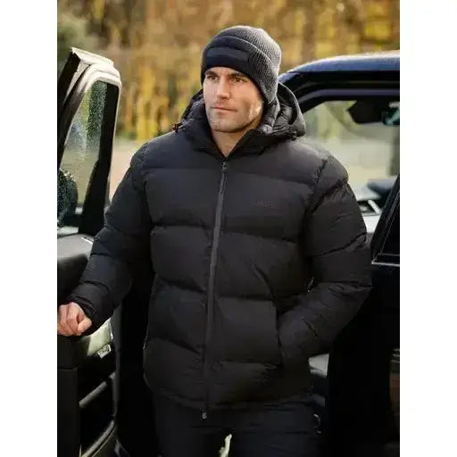 Lemieux Mens Lemieux Beanie Black-Headwear-Lemieux-One Size-Black-Horsey Shopping