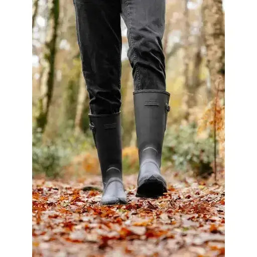 Lemieux Mens Stride Wellington Boots Black-Wellington Boots-Lemieux-UK7-Horsey Shopping