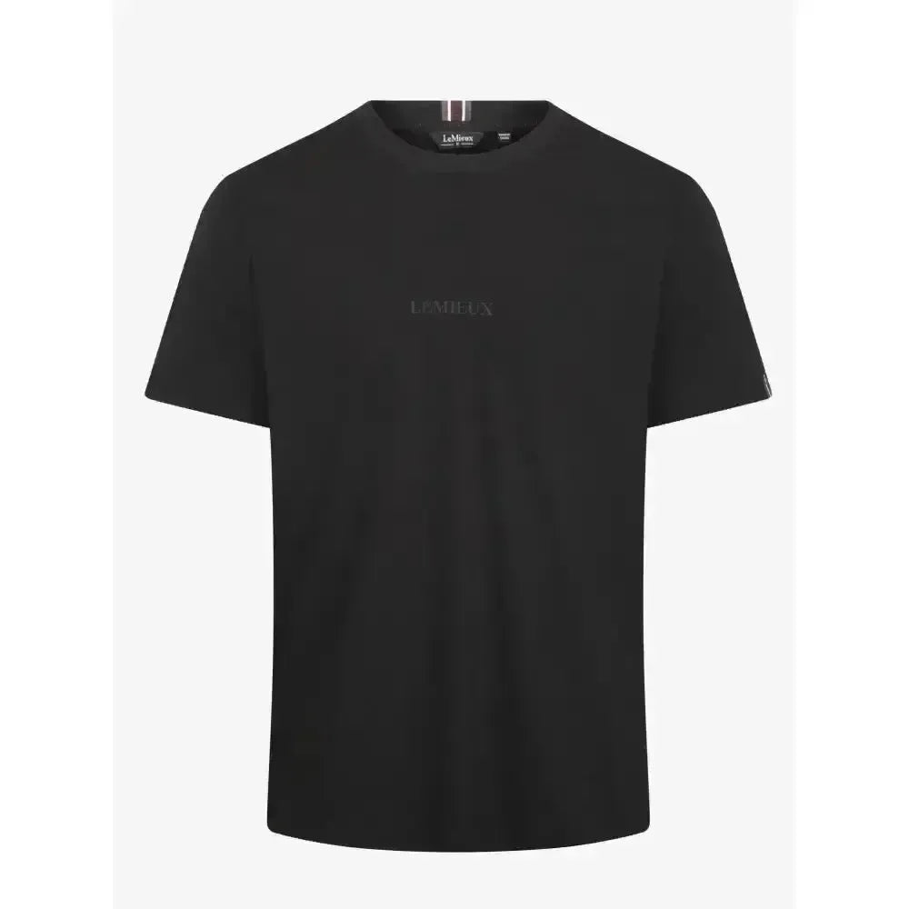 Lemieux Mens T-Shirt-T Shirts-Lemieux-Black-X Small-Horsey Shopping