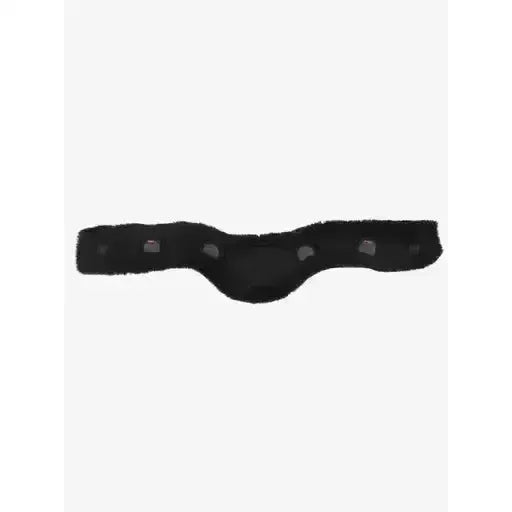 Lemieux Merino+ Anatomic Jumping Girth Cover Black-Girth Covers-Lemieux-Black-Small-Horsey Shopping