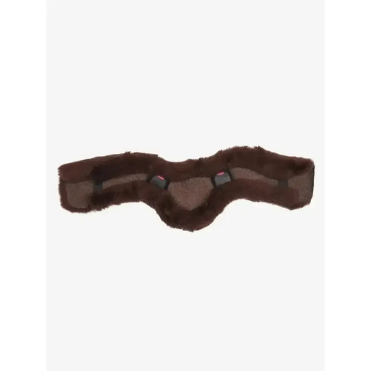 Lemieux Merino+ Anatomic Jumping Girth Cover Brown-Girth Covers-Lemieux-Brown-Small-Horsey Shopping