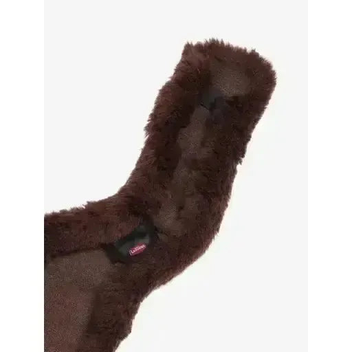 Lemieux Merino+ Anatomic Jumping Girth Cover Brown-Girth Covers-Lemieux-Brown-Small-Horsey Shopping