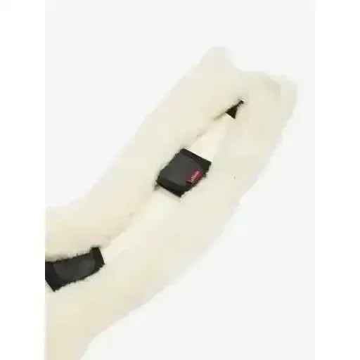 Lemieux Merino+ Anatomic Jumping Girth Cover Natural-Girth Covers-Lemieux-Natural-Small-Horsey Shopping