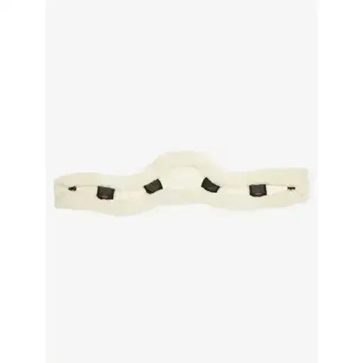 Lemieux Merino+ Anatomic Jumping Girth Cover Natural-Girth Covers-Lemieux-Natural-Small-Horsey Shopping