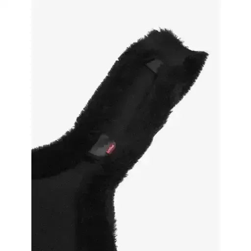 Lemieux Merino+ Anatomic Long Stud Girth Cover Black-Girth Covers-Lemieux-Black-Small-Horsey Shopping