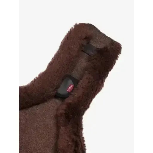 Lemieux Merino+ Anatomic Long Stud Girth Cover Brown-Girth Covers-Lemieux-Brown-Small-Horsey Shopping