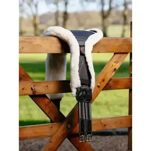 Lemieux Merino+ Anatomic Long Stud Girth Cover Natural-Girth Covers-Lemieux-Natural-Small-Horsey Shopping