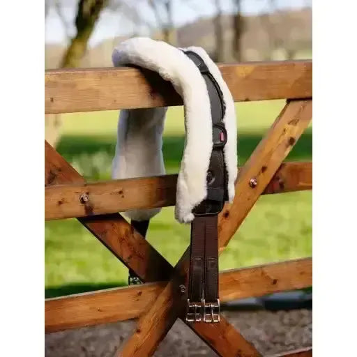 Lemieux Merino+ Anatomic Short Stud Girth Cover Natural-Girth Covers-Lemieux-Natural-Small-Horsey Shopping