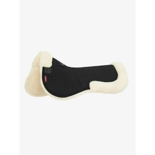 Lemieux Merino+ Half Pad Black/Natural-Saddle Pads-Lemieux-Small-Black/Natural-Horsey Shopping