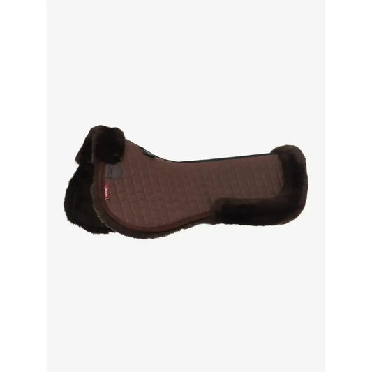 Lemieux Merino+ Half Pad Brown/Brown-Half Pads-Lemieux-Small-Brown/Brown-Horsey Shopping