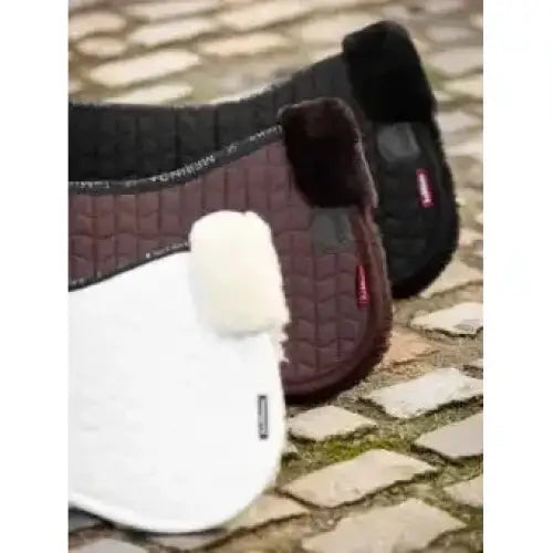 Lemieux Merino+ Half Pad White/Natural-Half Pads-Lemieux-Small-White/Natural-Horsey Shopping