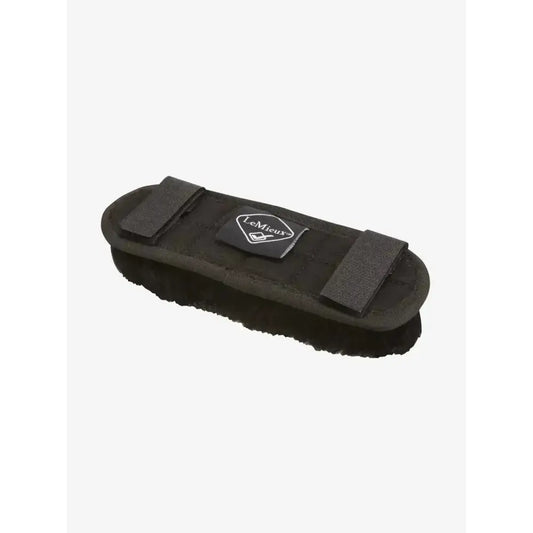 Lemieux Merino+ Noseband Guard Black-Noseband Covers-Lemieux-One Size-Black-Horsey Shopping