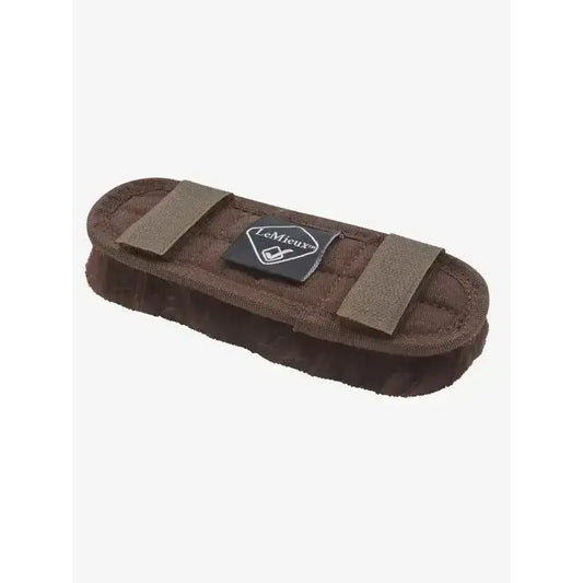 Lemieux Merino+ Noseband Guard Brown-Noseband Covers-Lemieux-One Size-Brown-Horsey Shopping
