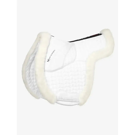 Lemieux Merino+ ProSorb Hunter Saddle Pad White/White-Numnahs-Lemieux-Medium-White/White-Horsey Shopping