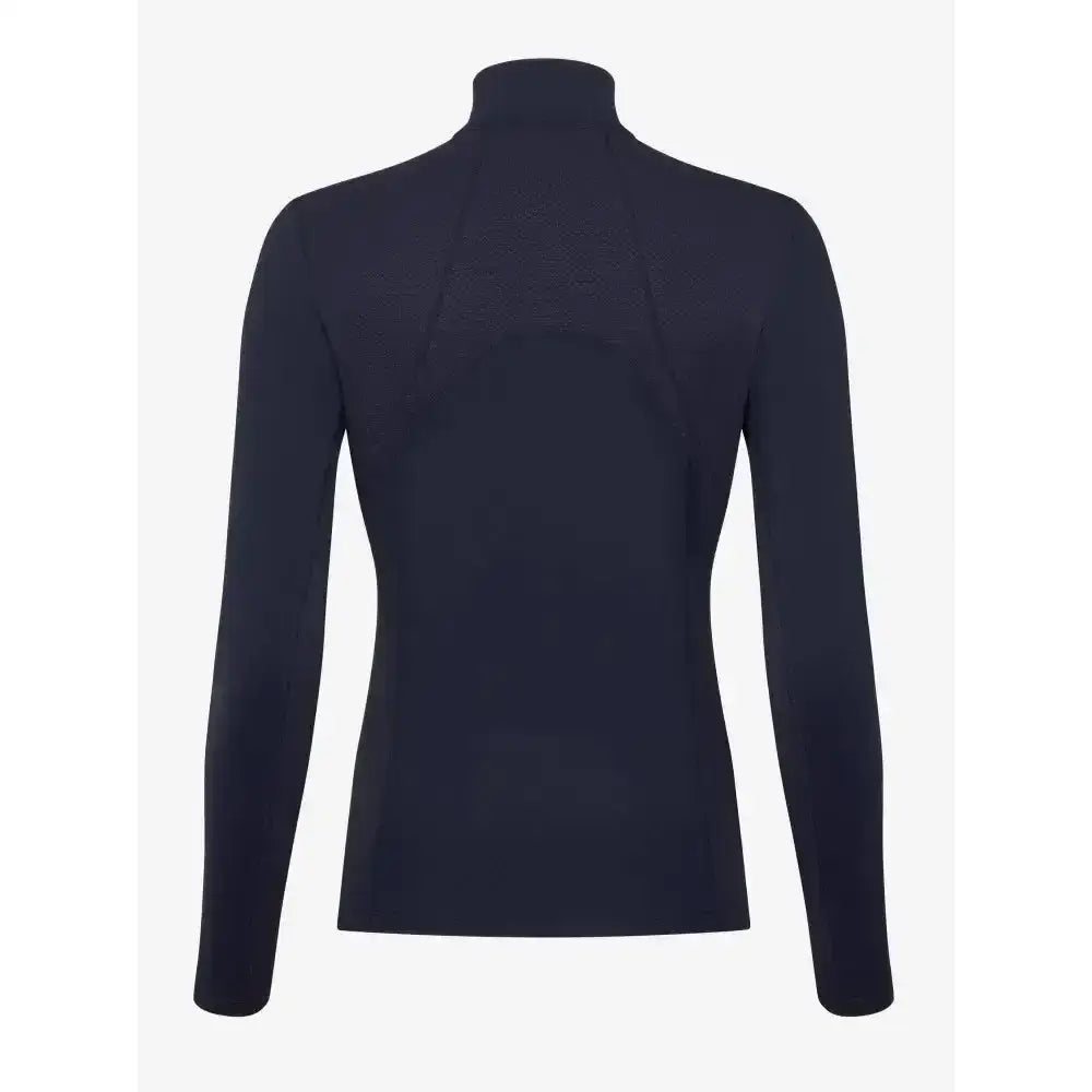 Lemieux Mia Mesh Long Sleeve Base Layer Navy-Base Layers-Lemieux-6-Horsey Shopping