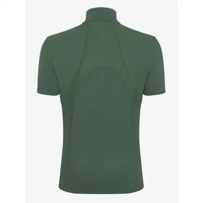 Lemieux Mia Mesh Short Sleeve Base Layer Hunter Green-Base Layers-Lemieux-UK 6-Hunter Green-Horsey Shopping