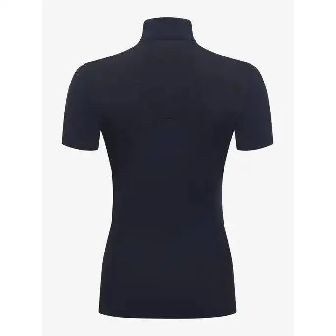 Lemieux Mia Mesh Short Sleeve Base Layer Navy-Base Layers-Lemieux-UK 6-Navy-Horsey Shopping