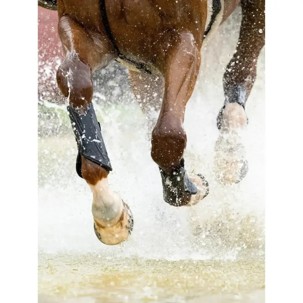 Lemieux MIMsafe XC Boot Front Black-Horse Boots-Lemieux-Black-Small-Horsey Shopping
