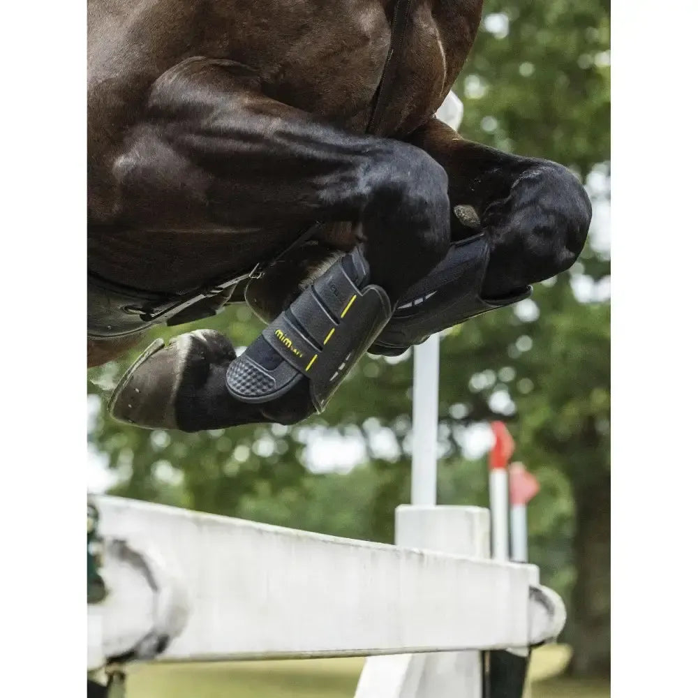 Lemieux MIMsafe XC Boot Front Black-Horse Boots-Lemieux-Black-Small-Horsey Shopping